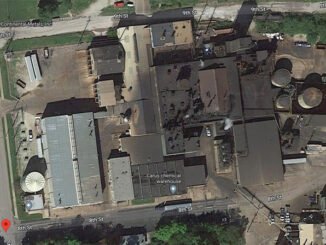 Satellite view of Carus Chemical LaSalle, Illinois (Imagery ©2023 CNES / Airbus, Maxar Technologies, U.S. Geological Survey, Map data ©2023)