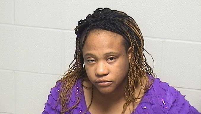Kiara Pearson, charged with Aggravated Battery to a Peace Officer (SOURCE: Lake County Sheriff's Office)