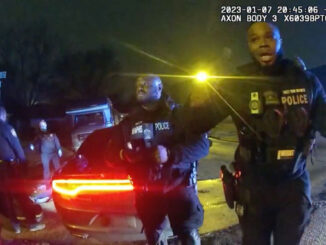 A Memphis Police Department BodyCam image at 8:45 p.m. on Saturday, January 7, 2023 (SOURCE: Memphis Police Department)