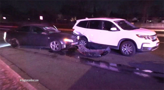 Audi driver crashes after fleeing Illinois State Police trooper on Route 53 near Arlington Heights on Friday, February 10, 2023