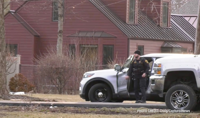 Lake County Sheriffs Office at the scene of a child adduction and stolen auto investigation in unincorporated Libertyville Thursday, February 23, 2023 (PHOTO CREIDT: Craig/CapturedNews)