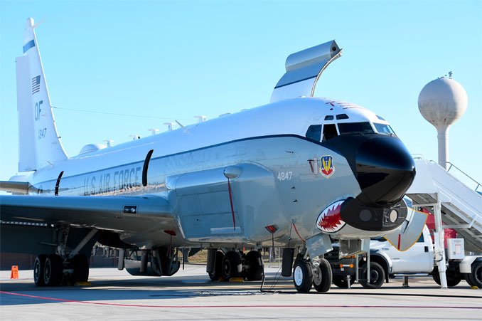 Boeing RC-135U Combat Sent (SOURCE: USAF)