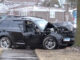 BMW X3 crashed into a tree on Hintz Road near Rand Road in Arlington Heights, Sunday, March 12, 2023