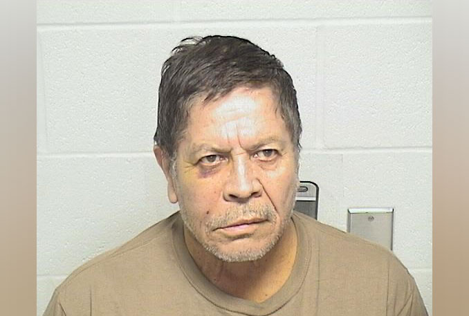 Domingo J. Rogel, accused of intentionally driving a Nissan Murano into a tree in Beach Park while traveling with a passenger on Wednesday, March 1, 2023 (SOURCE: Lake County Sheriff's Office)