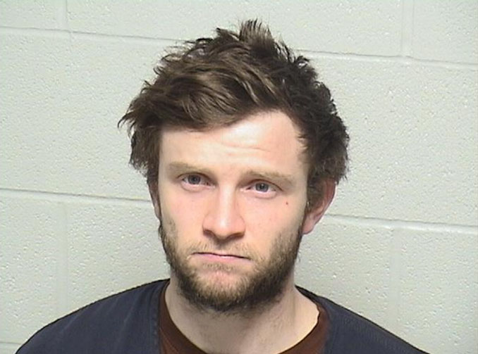 Matthew R. Aronson, charge with criminal sexual assault, aggravated domestic battery, cyberstalking causing apprehension, and electronic harassment threatening a person (SOURCE: Lake County Sheriff's Office)