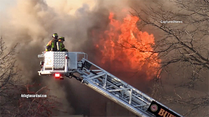 Windhaven Condo fire in Palatine, Sunday, March 19, 2023