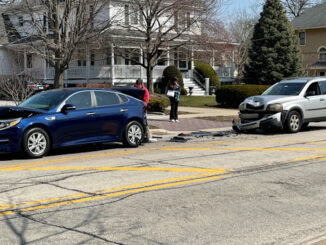 Three-vehicle rear-end crash on Euclid Avenue near Pine Avenue in Arlington Heights on Thursday, March 30, 2023