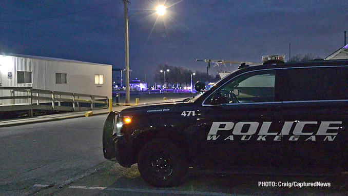 Waukegan body recovery Wednesday, April 19, 2023 (PHOTO: Craig/CapturedNews)