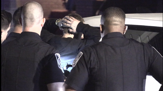 Suspect in custody for gun-related investigation in Prospect Heights on Dunton Avenue north of Euclid Avenue Arlington Heights, Sunday, May 21, 2023 about 3:30 a.m. (CARDINAL NEWS)