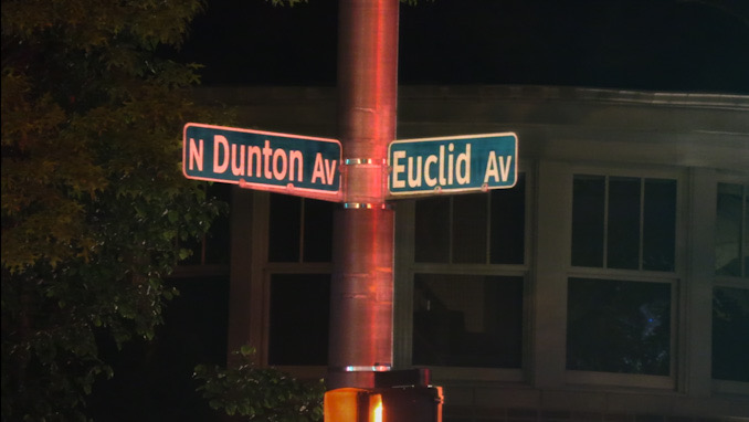 The traffic stop was on Dunton Avenue just north of Euclid Avenue in Arlington Heights (CARDINAL NEWS)