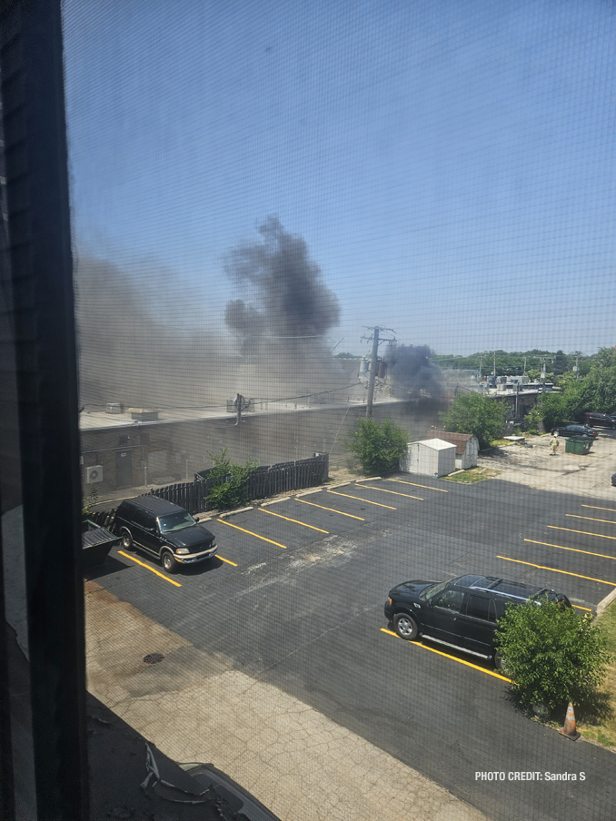 Fire scene photos at strip mall fire on Tuesday, June 20, 2023 from Sandra S