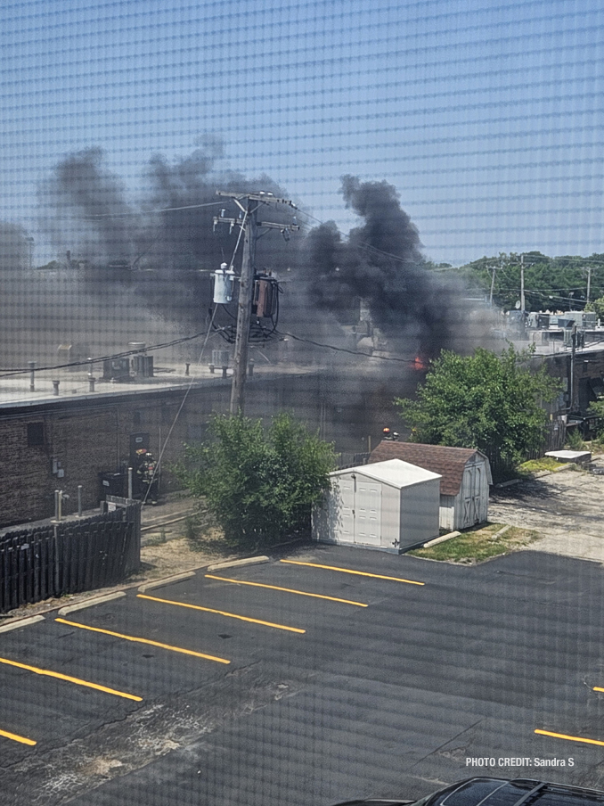 Fire scene photos at strip mall fire on Tuesday, June 20, 2023 from Sandra S