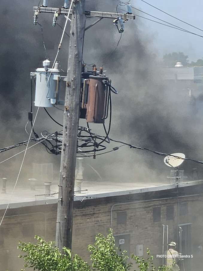 Fire scene photos at strip mall fire on Tuesday, June 20, 2023 from Sandra S