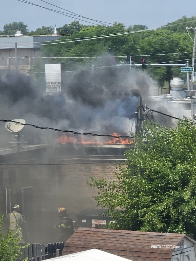 Fire scene photos at strip mall fire on Tuesday, June 20, 2023 from Sandra S