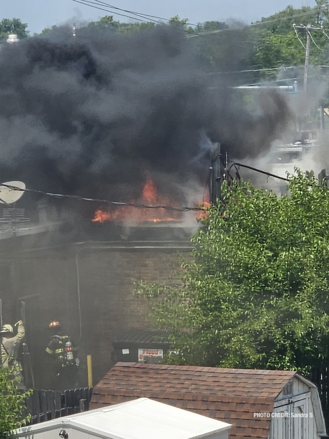 Fire scene photos at strip mall fire on Tuesday, June 20, 2023 from Sandra S