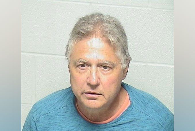 Mark M. Dicara, charged with Reckless Discharge of a Firearm and Possession of a Firearm without a Valid FOID (SOURCE: Lake County Sheriff's Office)