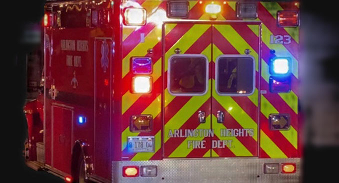 Arlington Heights Fire Department ambulance (file photo)