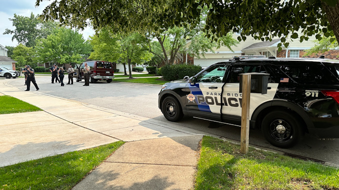 Park Ridge police on scene on Caribou Crossing Crossing.