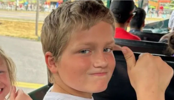 Huntley, boy injured on Moby Dick carnival ride at Taste of Antioch (Huntley/gofundme).