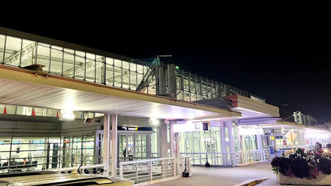 Terminal 5 at O'Hare International Airport overnight in the early morning hours of Saturday, August 19, 2023