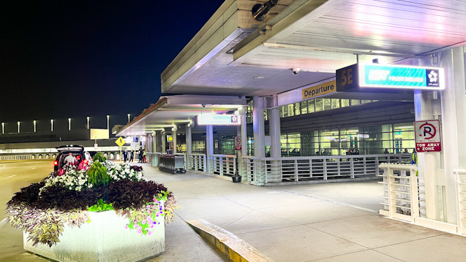 East end of Terminal 5 Upper Level (Departures) at O'Hare International Airport on Saturday, August 19, 2023