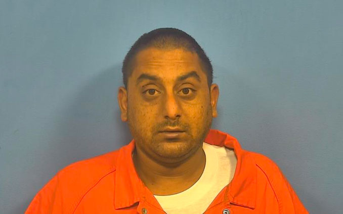 Salil Chander, charged with felony Leaving the Scene of an Accident Causing Death and felony Aggravated DUI Resulting in the Death of Another Person (DuPage County State's Attorney's Office)