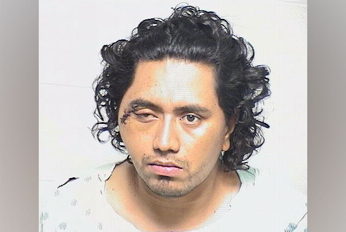 Gerzin Ramirez-Perez, charged with Aggravated Unlawful Restraint, Domestic Battery (SOURCE: Lake County Sheriff's Office)