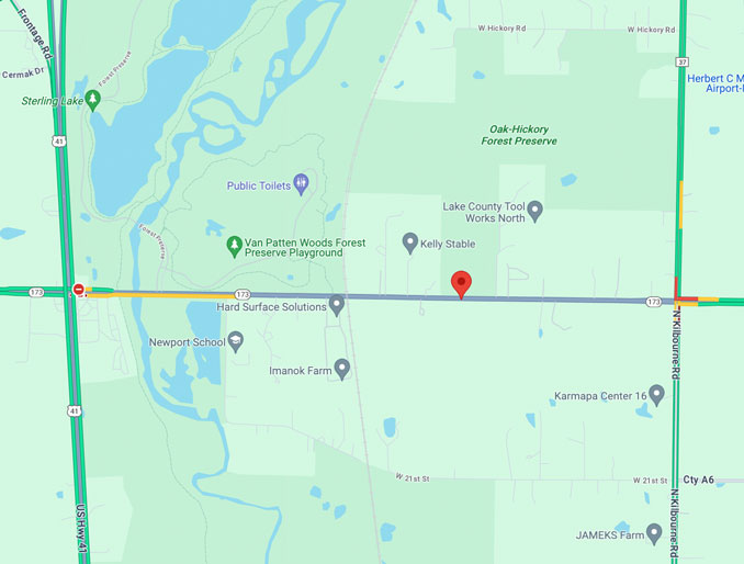 Route 173 Fatal Crash Map November 17, 2023 (SOURCE: Map data ©2023 Google)