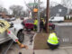 Crash scene at Arlington Heights Road and Olive Street on Saturday, December 23, 2023 (CARDINAL NEWS)