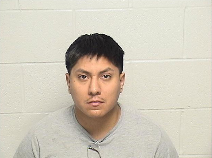 Israel G. Cisneros-Sanchez of Round Lake, charged with ‘Solicitation of a Sexual Act (Lake County Sheriff's Office)