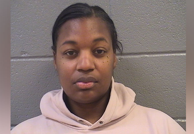 Monique Pruitt, charged with Theft by Deception (SOURCE: Cook County Sheriff's Office)
