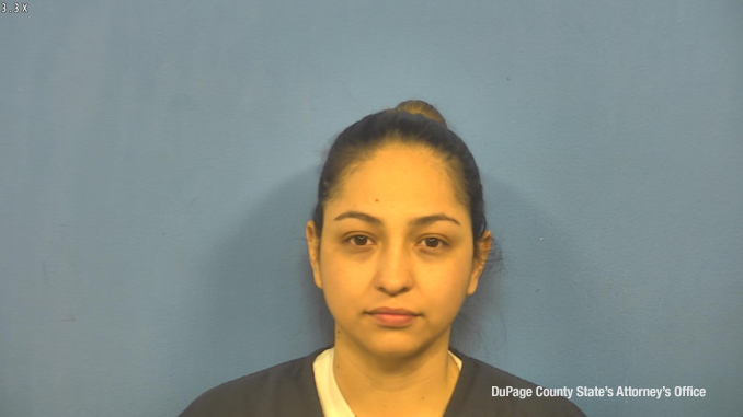 Shirley Vanessa Oviedo-Ortiz, charged with burglary and retail theft (DuPage County State's Attorney's Office)