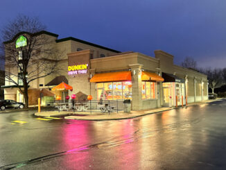 Dunkin' at 2106 South Arlington Heights Road open for business Wednesday morning, January 3, 2023 (CARDINAL NEWS)