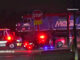 Scene where a Metra train hit a pedestrian near Prospect Avenue and George Street in Mount Prospect on Thursday night, January 4, 2024 (CARDINAL NEWS)