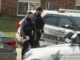 Police on scene mid-morning Monday, February 26, 2024 after a stabbing death was discovered around 5:15 a.m. (Craig/CapturedNews)