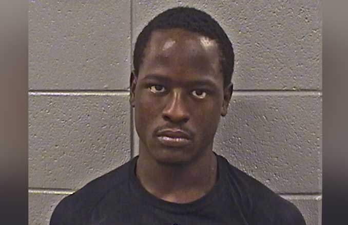 Isaac Goodlow, charged with Aggravated Cruelty to Animals (SOURCE: Cook County Sheriff's Office).