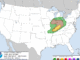 Tornado risk Tuesday, February 27, 2024 (SOURCE: NWS Storm Prediction Center)