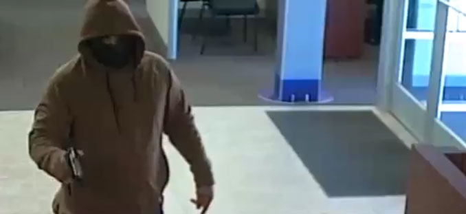 Armed bank robber at US Bank on Meacham Road in Schaumburg about 1:23 p.m. Wednesday, March 6, 2024 (SOURCE: FBI)