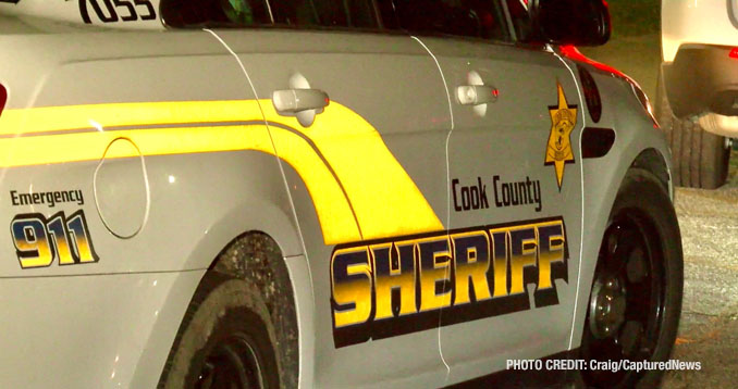 Cook County Sheriff's deputies on scene for investigation of a shooting at the Country Glen Apartments on Saturday, March 2, 2024 (PHOTO CREDIT: Craig/CapturedNews)