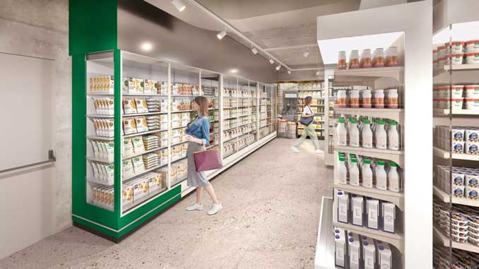 Well-stocked shelves at Whole Foods Market (PHOTO CREDIT: Whole Foods Market)