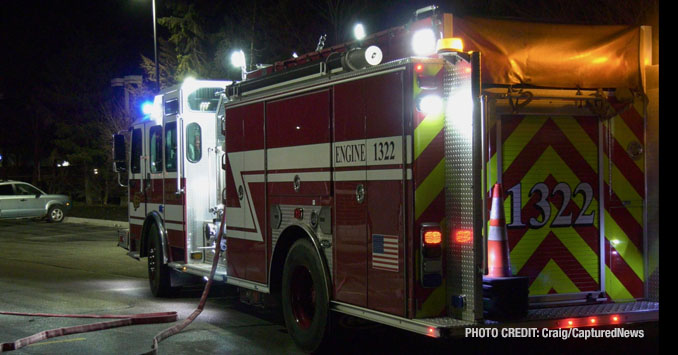 Crash and gas leak causes evacuation at Panera Bread in Gurnee on Sunday, April 7, 2024k (CraIg/Captured News)