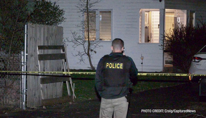 Crime scene on 12th Street in Wheeling, Illinois Thursday, April 12, 2024 (Craig/CapturedNews)