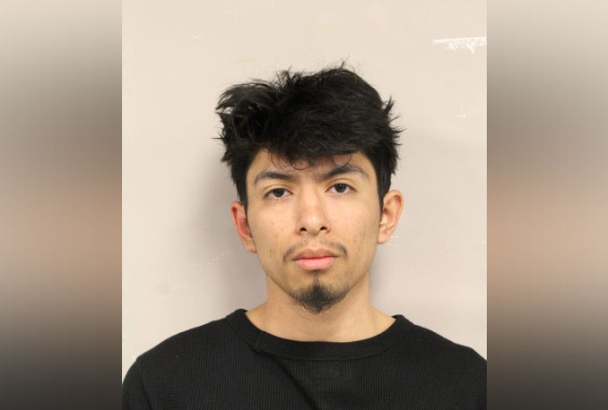 Joe Zoyohua, charged with Unlawful Use of Weapon after shots fired incident in Palatine (SOURCE: Palatine Police Department)
