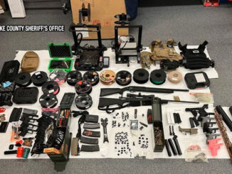 Guns and illegal items seized in Grayslake on Wednesday, May 1, 2024 (SOURCE: Lake County Sheriff's Office)