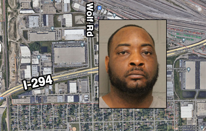 Leroyience Simmons, charged with Attempted Murder and Aggravated Discharge of a Firearm in a road rage incident in Franklin Park (SOURCE: Illinois State Police)