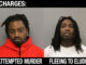 Tayvon Geen-Powe (left) charged with Attempted Murder, and Kraig Payne, charged with Aggravated Fleeing to Elude and Aggravated Unlawful Use of a Weapon (SOURCE: Illinois State Police)