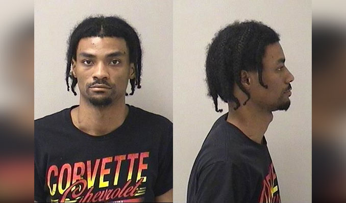 David I. Celestine, charged with Aggravated Battery with a Firearm and other charges (SOURCE: Kane County Adult Justice Center)