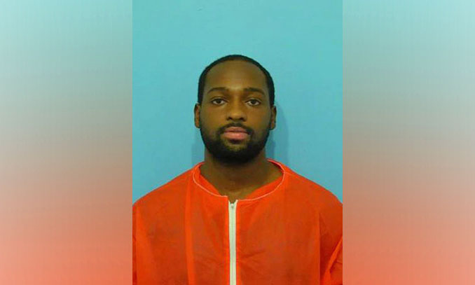 Deonte Bell, charged with two felony counts of Manufacture/Delivery of a Controlled Substance, and a gun-related charge (SOURCE: Naperville Police Department)