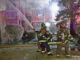 Fire scene at Country Glen apartments on Nichols Road in unincorporated Arlington Heights on Tuesday night, February 4, 2025 (SOURCE: Craig/CapturedNews)