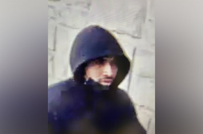 Security image of armed robbery suspect in West Chicago on Tuesday, February 25, 2025 (SOURCE: West Chicago Police Department)